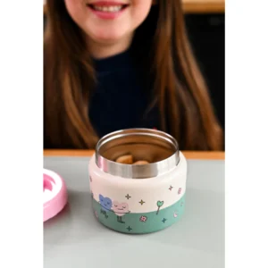 The Cotton Cloud Dancing Hearts Food Thermos 350ml
