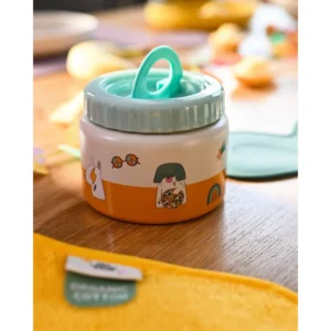 The Cotton Cloud Funky Dogs Food Thermos 350ml