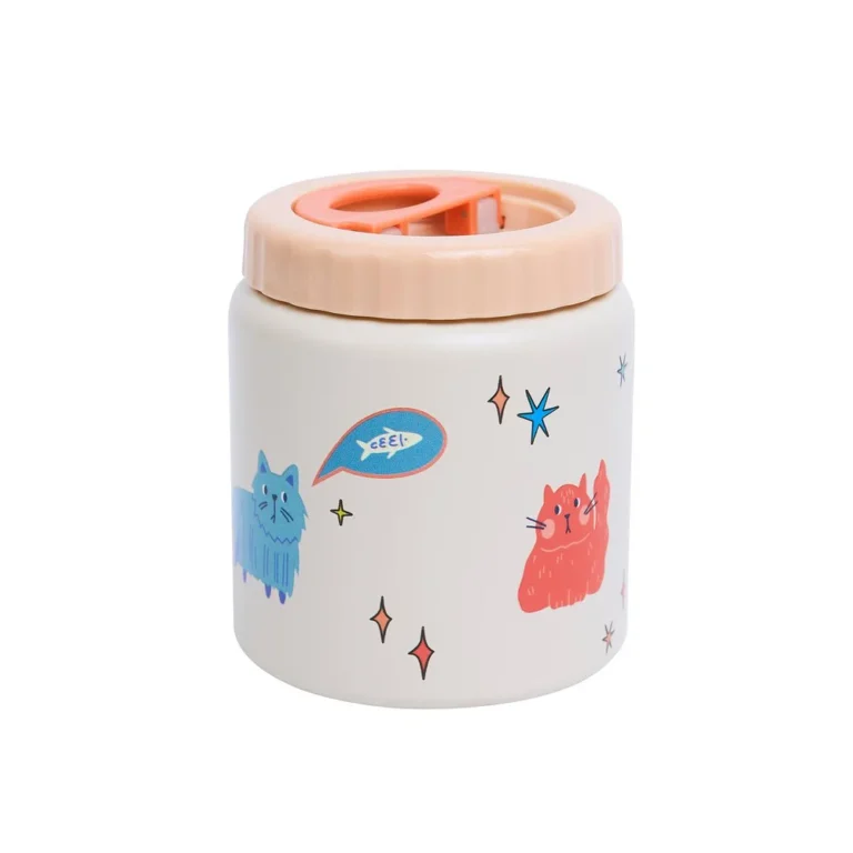 The Cotton Cloud Meowtiful Cats Food Thermos 500ml