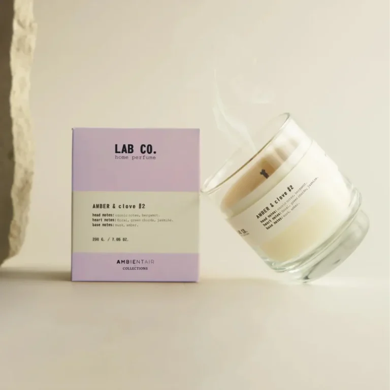 Lab Co Amber & Clove Candle 200g