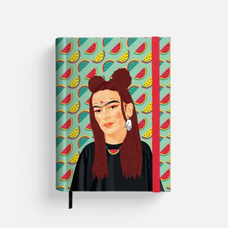 MakeNotes A5 Spiral Notebook Catrina