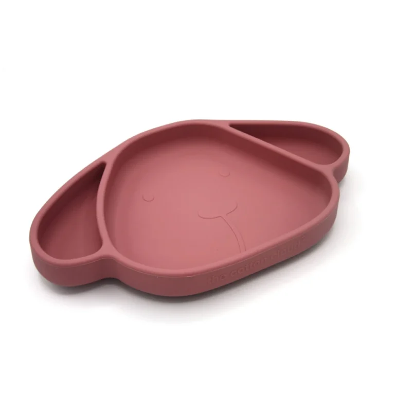 The Cotton Cloud Silicone Plate Milo the Dog Wildrose