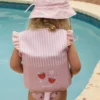 Monneka Παιδικό Γιλέκο Κολύμβησης Strawberries 1-2 ετών | Ροζ με Φράουλες
