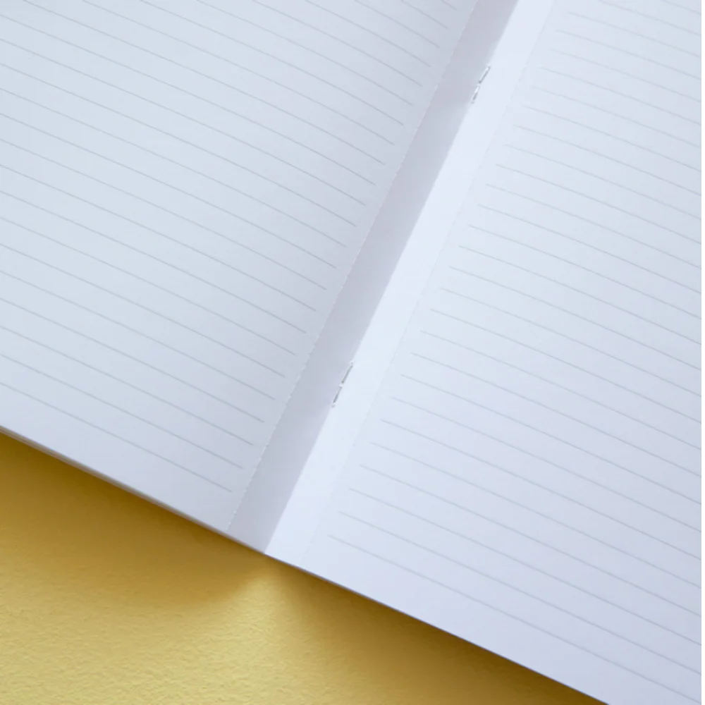 Papier Tigre Stapled Notebook A5 Atlantic Vertical