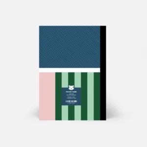 Papier Tigre Stapled Notebook A5 Atlantic Vertical