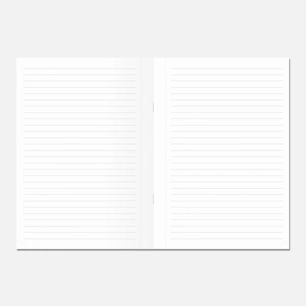 Papier Tigre Stapled Notebook A5 Atlantic Vertical