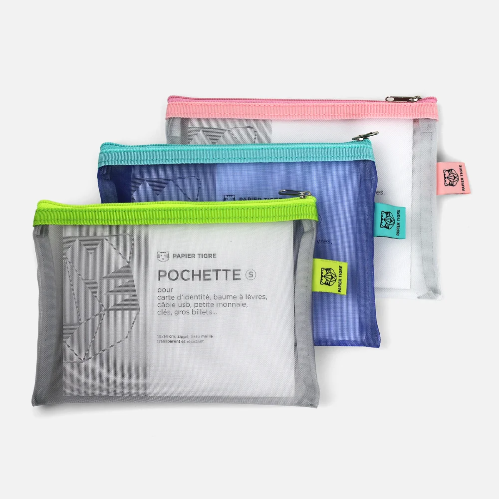 Papier Tigre Mesh Pocket Διάτρητη Θήκη