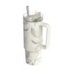 Quokka Handled Tumbler Θερμός 950ml Cotton με Λαβή & Καλαμάκι