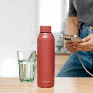 Quokka Solid Thermos 630ml Firebrick