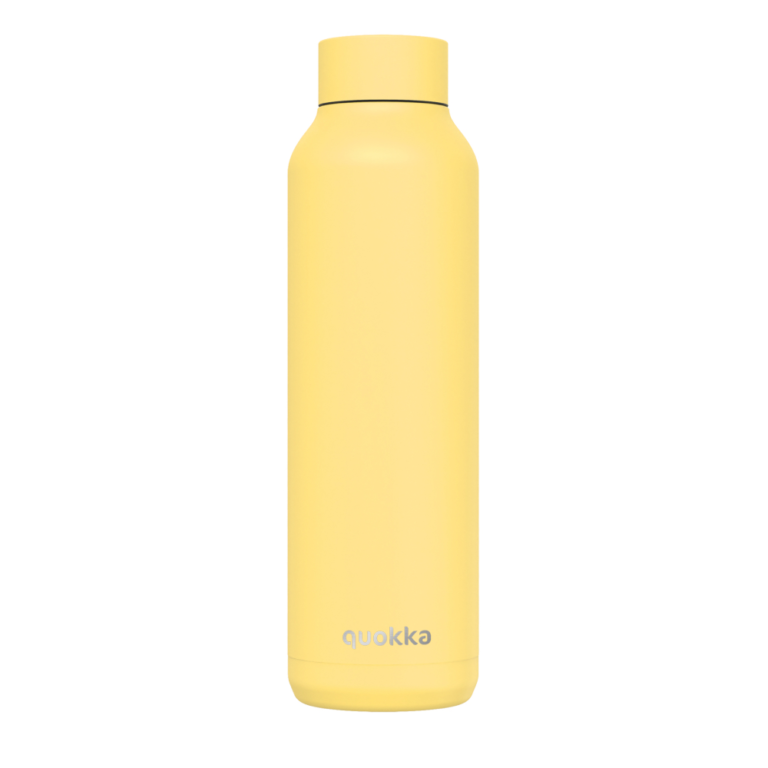 Quokka Solid Thermos 630ml Light Yellow