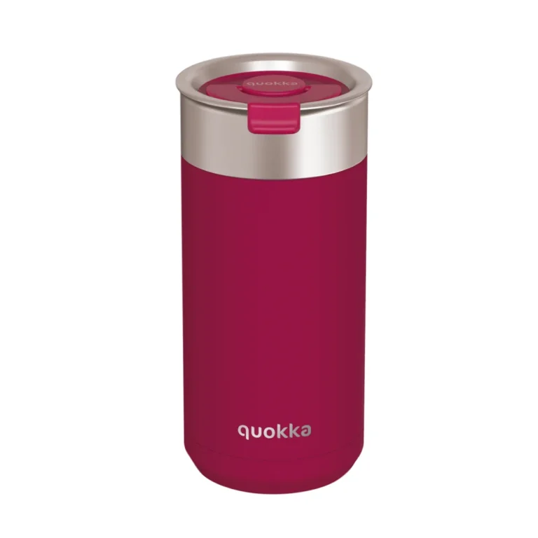 Quokka Παγούρι Θερμός για τον Καφέ Ανοξείδωτο 400ml – Maroon