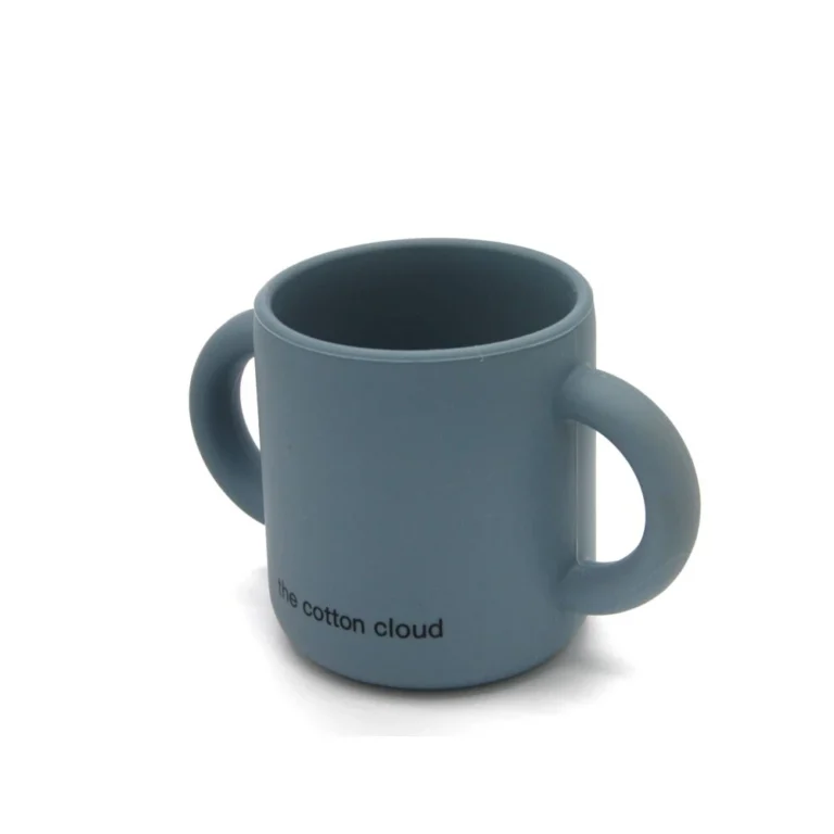 The Cotton Cloud Silicone Cup Smokey Blue
