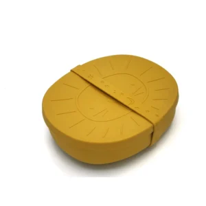 The Cotton Cloud Lunchbox Alfie the Lion Mustard