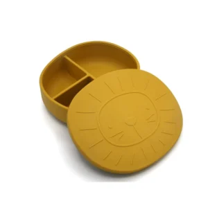 The Cotton Cloud Lunchbox Alfie the Lion Mustard