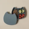 The Cotton Cloud Lunchbox Σιλικόνης Pippa the Cat Smokey Blue