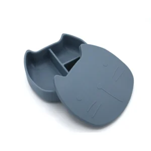 The Cotton Cloud Lunchbox Σιλικόνης Pippa the Cat Smokey Blue