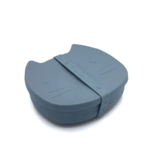 The Cotton Cloud Lunchbox Σιλικόνης Pippa the Cat Smokey Blue