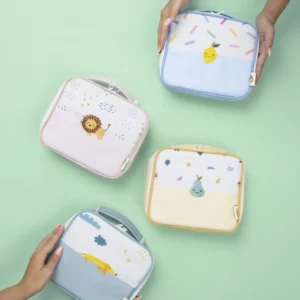 The Cotton Cloud Lunchbag Wild Child | Παιδική Θερμομονωτική Τσάντα Φαγητού – Ροζ