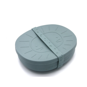 The Cotton Cloud Lunchbox Σιλικόνης Λιονταράκι Γαλάζιο