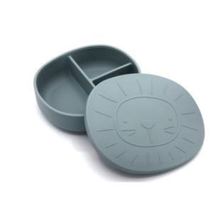 The Cotton Cloud Lunchbox Σιλικόνης Λιονταράκι Γαλάζιο