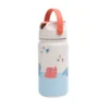 The Cotton Cloud Παγούρι Θερμός 420ml – Meowtiful Cats | Με Καλαμάκι & Λαβή Σιλικόνης