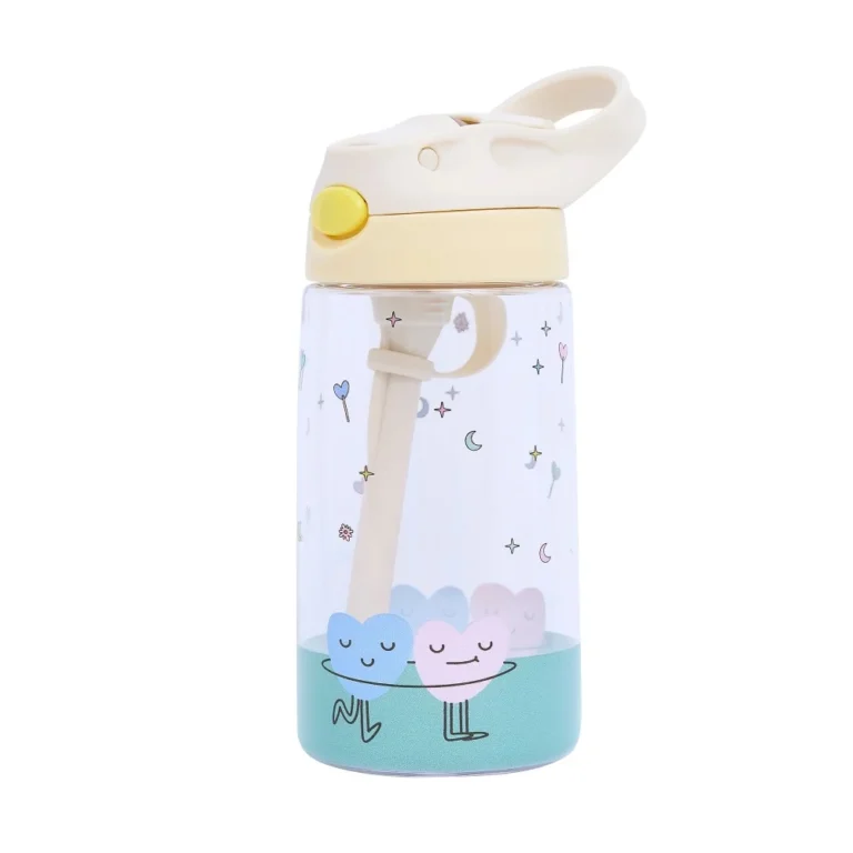 The Cotton Cloud Tritan Bottle Dancing Hearts 480ml