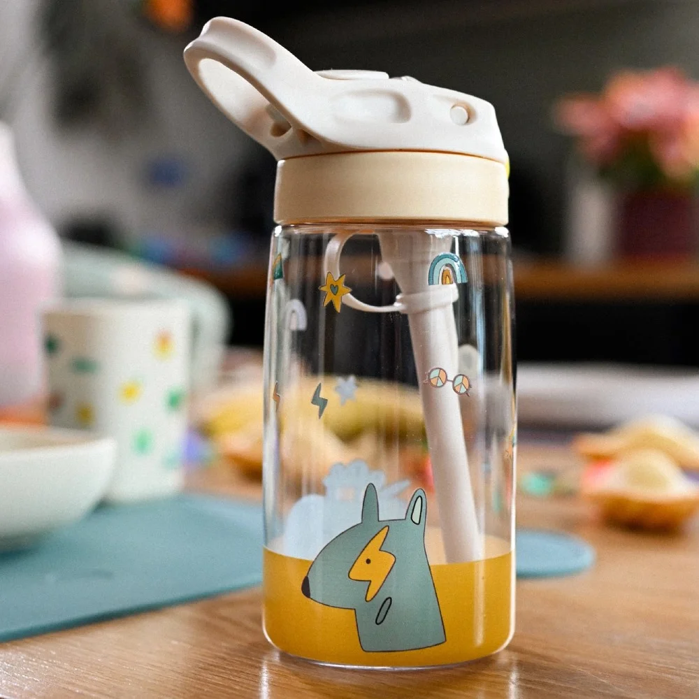 The Cotton Cloud Funky Dogs Tritan Bottle 480ml