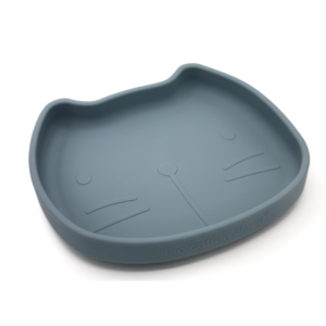 The Cotton Cloud πιατάκι σιλικόνης γατούλα μπλε