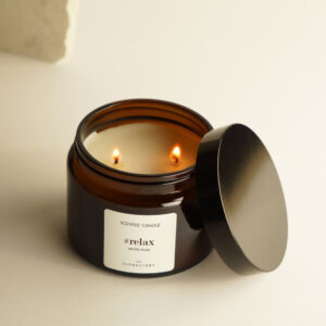 The Olphactory White Musk 360g Vegetable Wax Candle