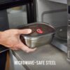 Black + Blum microwaveable stainless steel lunch box 600ml