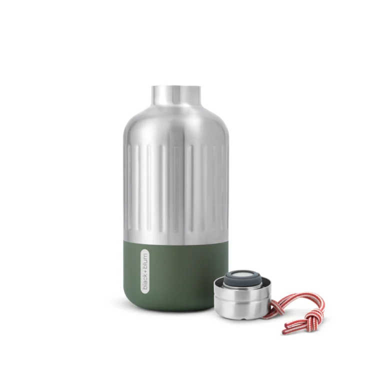 Black+Blum Travel Bottle Olive 650ml stainless steel