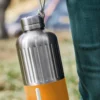 Black and Blum stainless steel travel bottle orange 650ml