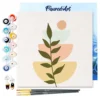 Figured’Art Bohemian Botanical Art painting by numbers 20x20