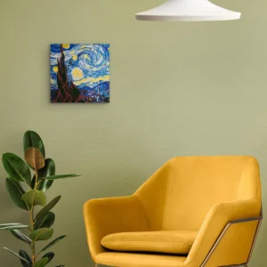 Figured’Art Van Gogh Starry Night painting by numbers 20x20