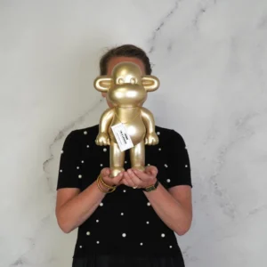 HOUSEVITAMIN Monkey The Legend Gold 35cm