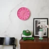 HOUSEVITAMIN Ρολόι Τοίχου Neon Pink