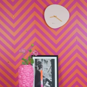 Housevitamin Light Pink wall clock 30cm