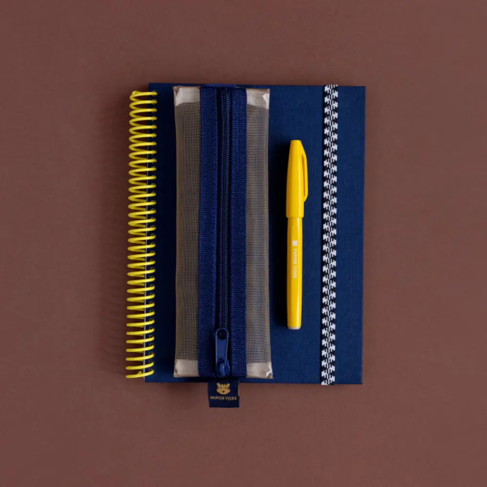 Papier Tigre Κασετίνα Kito Blue