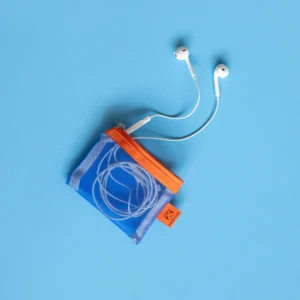 Papier Tigre Mesh Pocket Peach Compact Mini