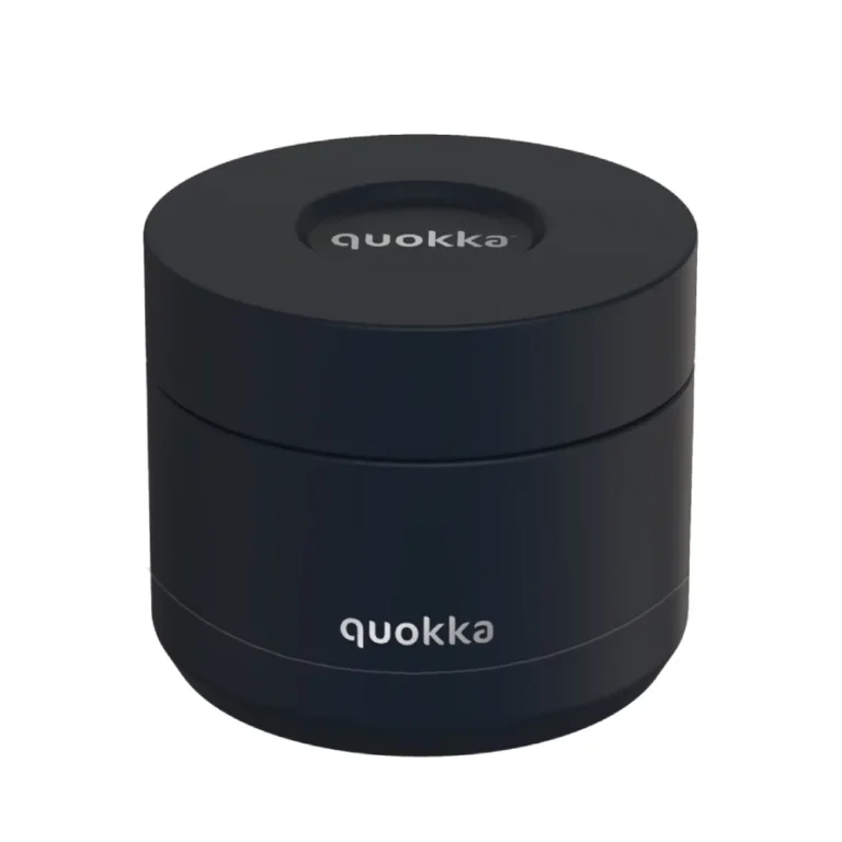 Quokka stainless steel food flask 600ml black