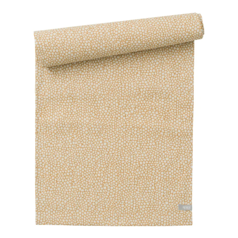Spira of Sweden Τραβέρσα Honey 42×140 cm Dotte Pattern