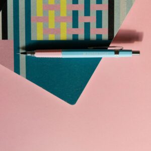 Papier Tigre mechanical pencil blue pink 0.7mm