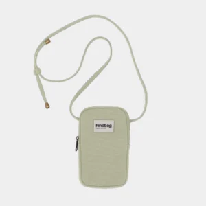 Hindbag Θήκη Κινητού Bill Green Clay | Mini Τσαντάκι Κινητού από Οργανικό Βαμβάκι