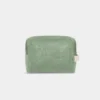 Hindbag Leon Mint Green Corduroy toiletry bag