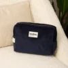 Hindbag Leon Navy Corduroy toiletry bag