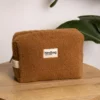 Hindbag Leon Teddy Brown toiletry bag