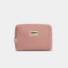 Hindbag Leon Teddy Powder Pink toiletry bag