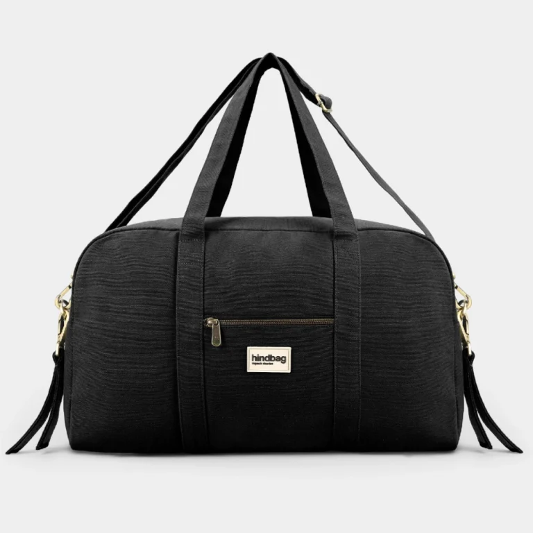 Hindbag Τσάντα Μαιευτηρίου Basile Black | Οργανική Τσάντα Αλλαγής Μωρού