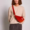 Hindbag Andrea fanny pack brick corduroy