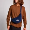 Hindbag Andrea fanny pack navy corduroy